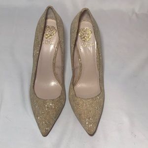Vince Camuto cork stilettos
